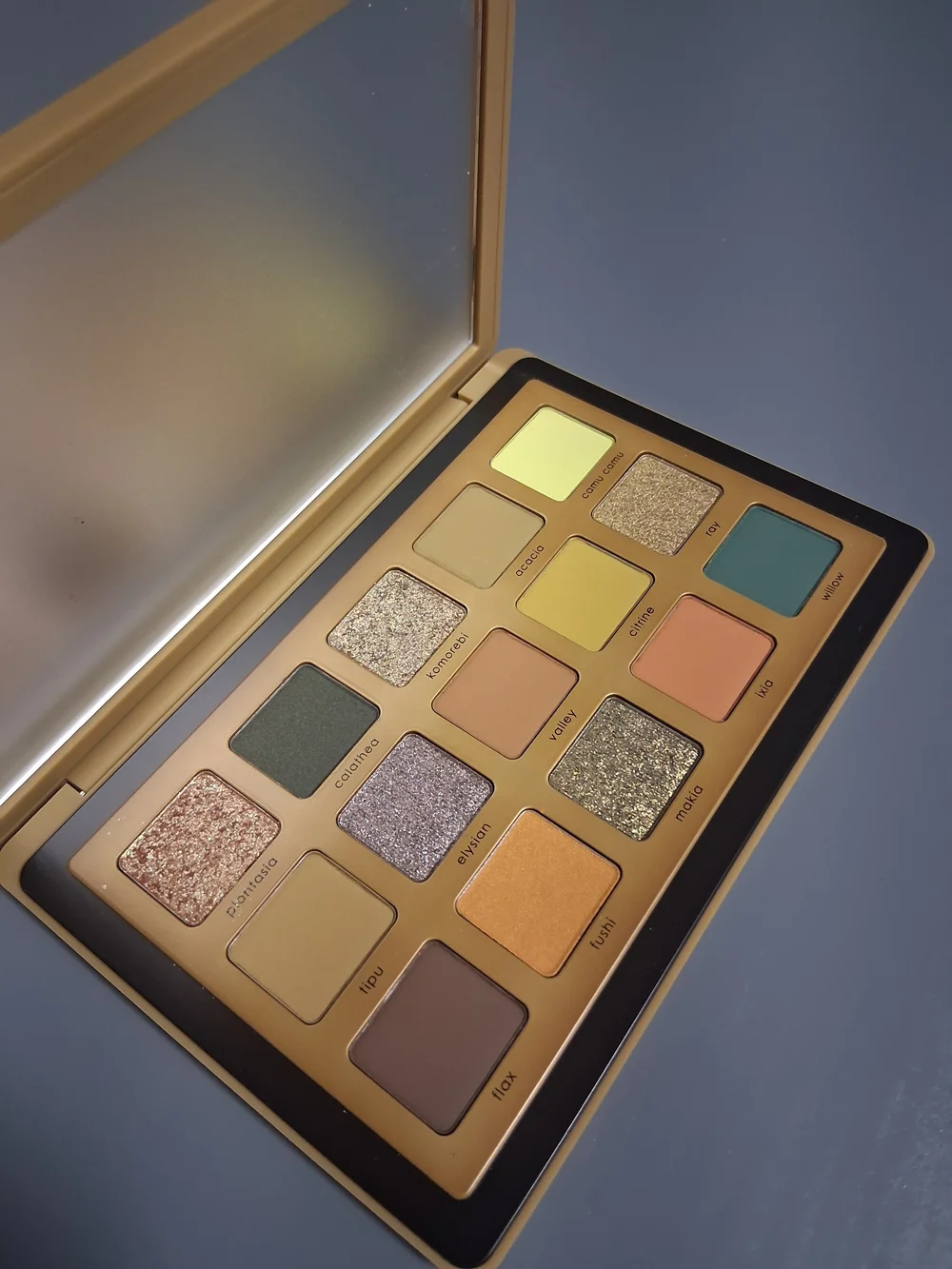 Natasha Denona Yucca Eyeshadow Palette - Yellow & Gold Tones